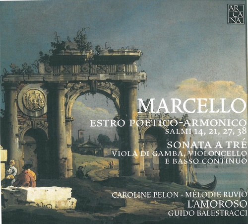 Couverture ESTRO POETICO-ARMONICO de Benedetto MARCELLO