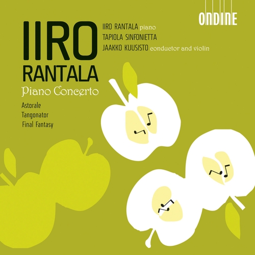 Couverture PIANO CONCERTO/ ASTORALE/ TANGONATOR/FINAL FANTASY de Liro RANTALA