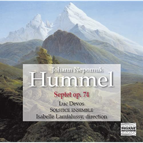 Couverture SEPTUOR OP.74 (+ MOZART: SYMPHONIE 39) de Johann Nepomuk HUMMEL