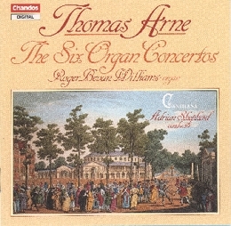 Image du média "CONCERTOS POUR ORGUE 1-6 de Thomas Augustine ARNE"