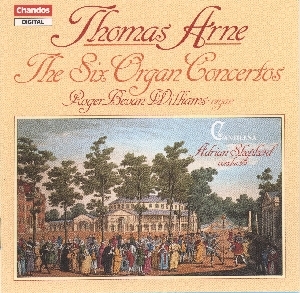 Couverture CONCERTOS POUR ORGUE 1-6 de Thomas Augustine ARNE