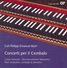 Image du média "CONCERTO CLAVECIN WQ.5,26,34 de Carl Philipp Emanuel BACH"