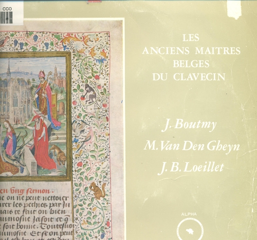 Couverture CLAVECIN:SUITE 6 de Josse BOUTMY