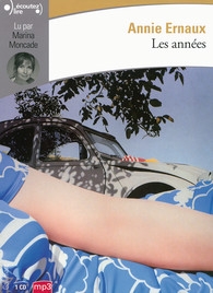 Couverture LES ANNEES de Annie ERNAUX