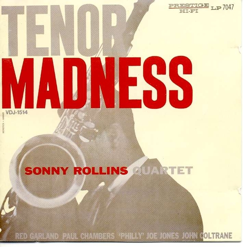 Couverture TENOR MADNESS de Sonny ROLLINS