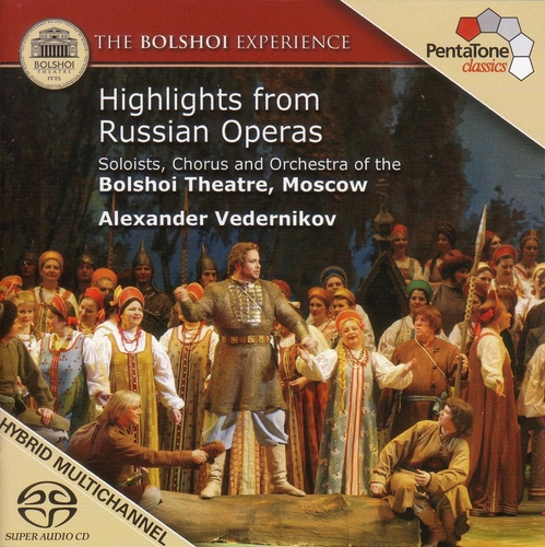 Couverture HIGHLIGHTS FROM RUSSIAN OPERAS (GLINKA/ DARGOMYSZKI/ TCHAIKO