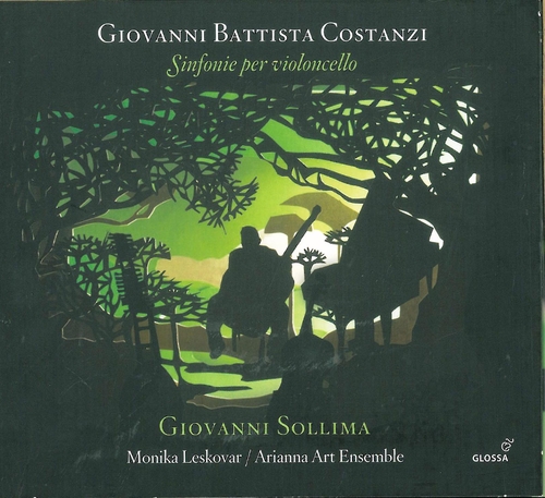 Couverture SINFONIE PER VIOLONCELLO (+ SOLLIMA) de Giovanni Battista COSTANZI