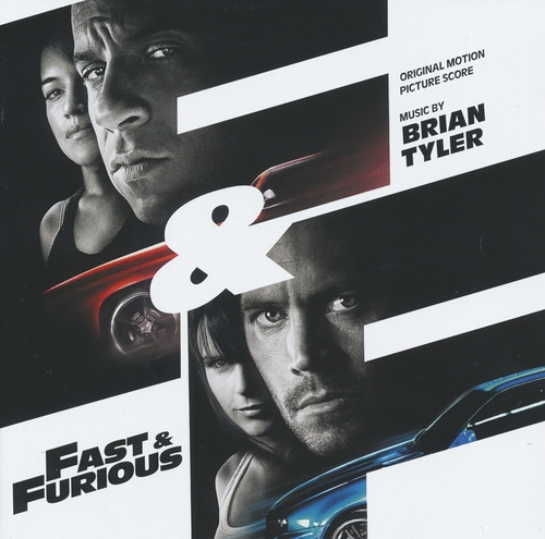 Couverture FAST & FURIOUS (SCORE) de Brian TYLER