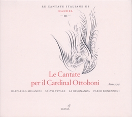 Image du média "CANTATES ITALIENNES (VOL.3): POUR LE CARDINAL OTTOBONI de Georg Friedrich HAENDEL"