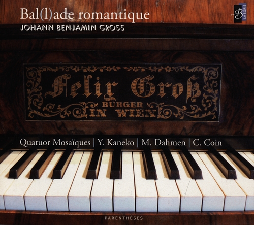 Couverture BALLADE ROMANTIQUE de Johann Benjamin GROSS