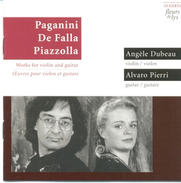 Image du média "SONATA CONCERTATA / CANTABILE / ... (+ DE FALLA, PIAZZOLLA) de Nicolo PAGANINI"