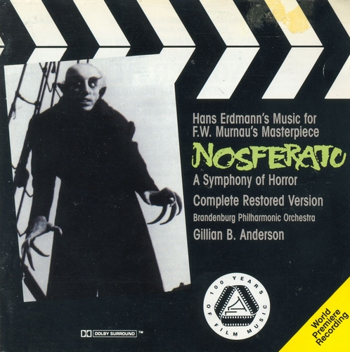 Couverture NOSFERATU, A SYMPHONY OF HORROR de Hans ERDMANN