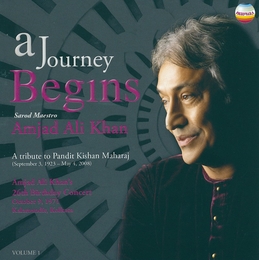 Image du média "A JOURNEY BEGINS VOLUME 1 de Amjad Ali KHAN"