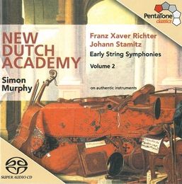 Image du média "EARLY STRING SYMPHONIES (+ J. STAMITZ) VOL.2 de Frantisek Xaver RICHTER"