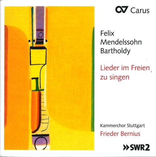 Couverture LIEDER IM FREIEN ZU SINGEN de Felix MENDELSSOHN-BARTHOLDY