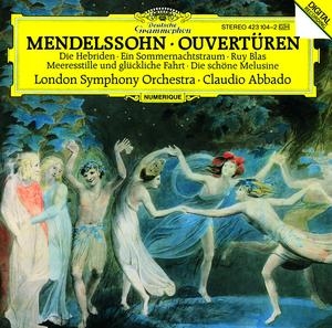 Couverture OUVERTURES de Felix MENDELSSOHN-BARTHOLDY