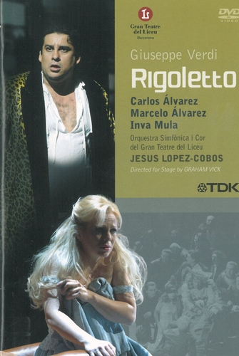 Couverture RIGOLETTO de Giuseppe VERDI