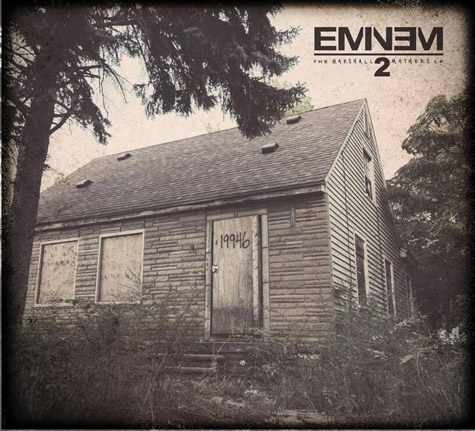 Couverture THE MARSHALL MATHERS LP 2 de EMINEM