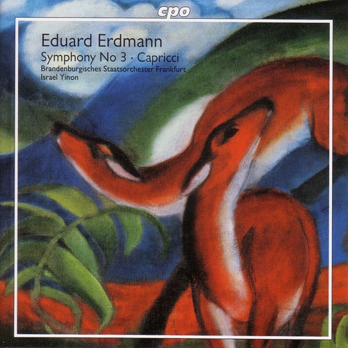 Couverture SYMPHONIE 3 / CAPRICCI OP.21 de Edouard ERDMANN