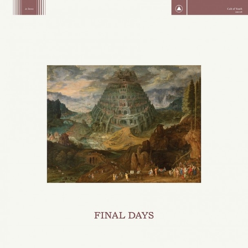 Couverture FINAL DAYS de CULT OF YOUTH