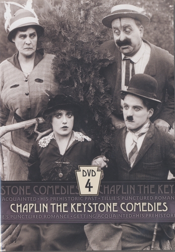 Couverture CHARLIE CHAPLIN: THE KEYSTONE COMEDIES - 4 de Charlie CHAPLIN