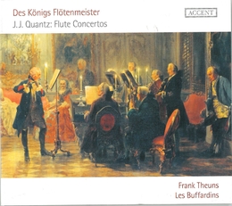 Image du média "DES KÖNIGS FLÖTENMEISTER CONCERTOS FLUTE de Johann Joachim QUANTZ"