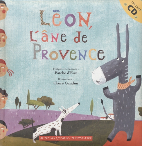 Couverture LÉON, L'ÂNE DE PROVENCE de FATCHE D'EUX