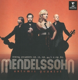 Image du média "QUATUOR CORDES 2,3,6 OP.13,44/1,80 de Felix MENDELSSOHN-BARTHOLDY"