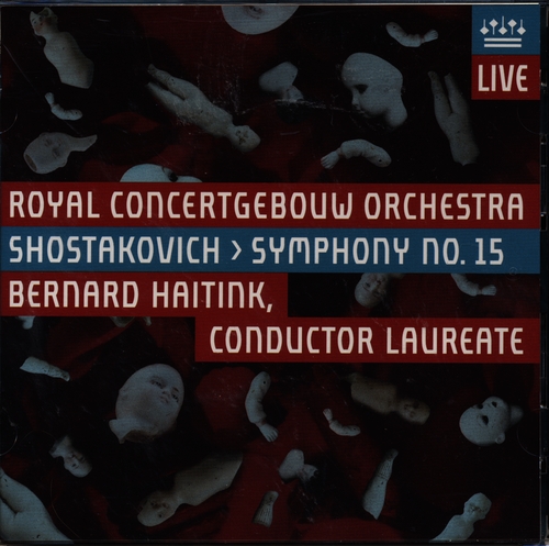 Couverture SYMPHONIE 15 de Dmitri CHOSTAKOVITCH