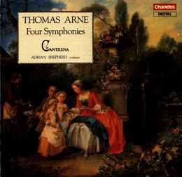 Image du média "4 SYMPHONIES de Thomas Augustine ARNE"