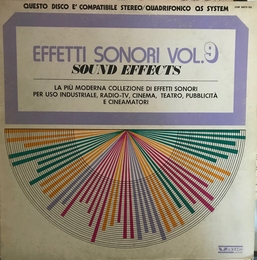 Image du média "SOUND EFFECTS  9 (EFFETI SONORI VOL.9)"