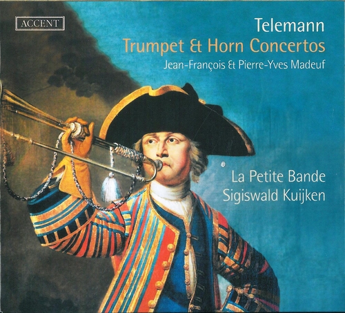 Couverture TRUMPET & HORN CONCERTOS de Georg Philipp TELEMANN