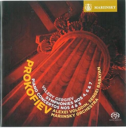 Couverture SYMPHONIE 4,6,7 / CONCERTOS PIANO 4,5 de Sergueï PROKOFIEV