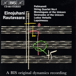 Image du média "PELIMANNIT / QUATUOR CORDES 4 / MONOLOGUES OF THE UNICORN... de Einojuhani RAUTAVAARA"