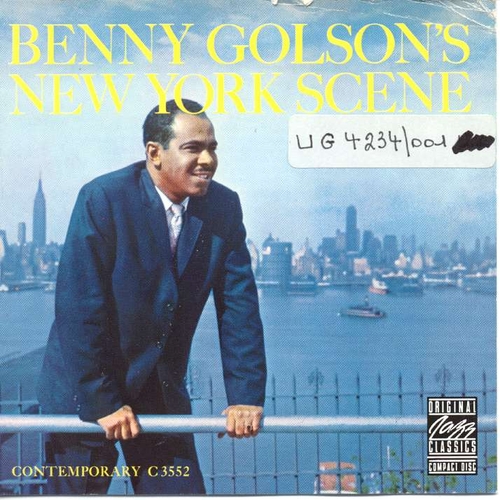 Couverture NEW YORK SCENE de Benny GOLSON