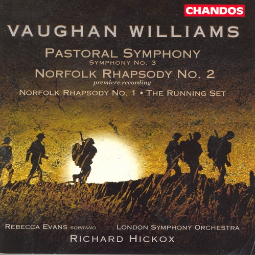 Couverture SYMPHONIE 3 "PASTORALE" / NORFOLK RHAPSODY 2 de Ralph VAUGHAN WILLIAMS