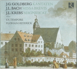 Image du média "KANTATEN (+ JL BACH/ + JL KREBS) de Johann Gottlieb GOLDBERG"