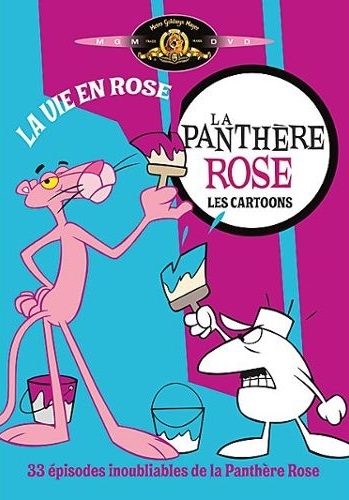 Couverture LA PANTHÈRE ROSE: LES CARTOONS - LA VIE EN ROSE de Fritz FRELENGER