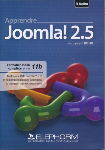 Couverture JOOMLA! 2.5 - FORMATION COMPLETE