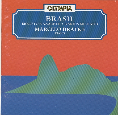 Couverture TANGOS (+ MILHAUD: SAUDADES DO BRASIL) de Ernesto NAZARETH