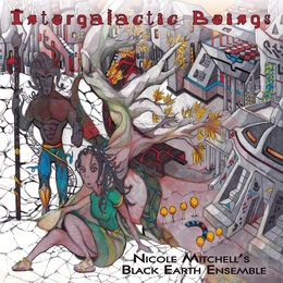 Image du média "INTERGALACTIC BEINGS de Nicole MITCHELL'S BLACK EARTH ENSEMBLE"