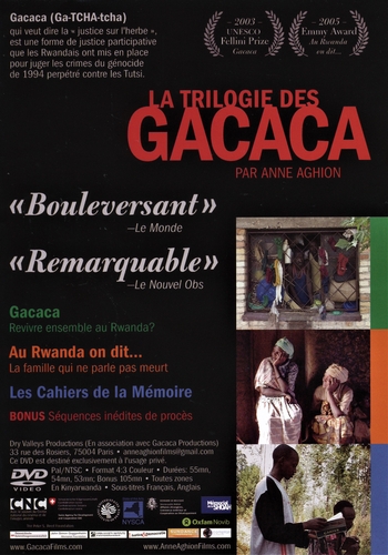 Couverture LA TRILOGIE DES GACACA