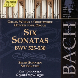 Image du média "ORGUE: SONATES EN TRIO BWV 525-530 de Johann Sebastian BACH"