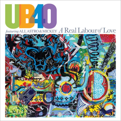 Couverture A REAL LABOUR OF LOVE de UB40