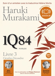 Image du média "1Q84 - LIVRE 3 - OCTOBRE-DÉCEMBRE (CD-MP3) de Haruki MURAKAMI"