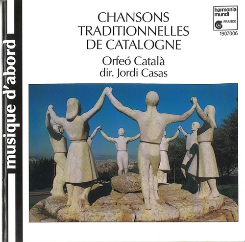 Couverture CHANSONS TRADITIONNELLES DE CATALOGNE de ORFEU CATALA