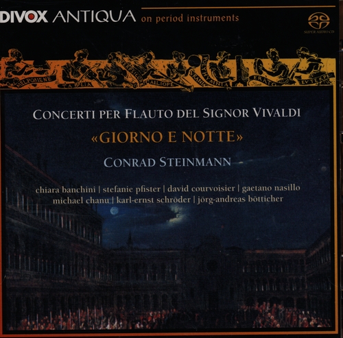 Couverture GIORNO E NOTTE de Antonio VIVALDI