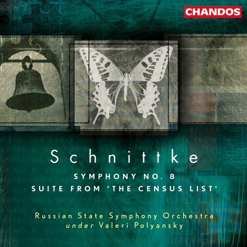 Couverture SYMPHONIE 8 / SUITE FROM "THE CEBSUS LIST" de Alfred Garrijévitch SCHNITTKE