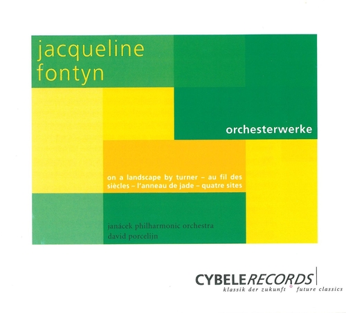 Couverture OEUVRES POUR ORCHESTRE de Jacqueline FONTYN