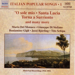 Image du média "ITALIAN POPULAR SONGS - HISTORICAL RECORDINGS 1926-1951"